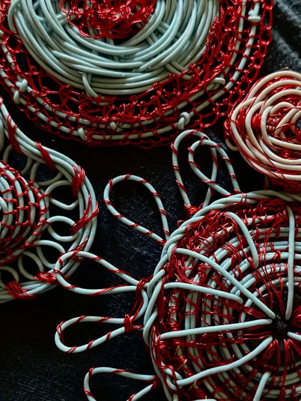 Close up of a creation by Alison Bailey Smith