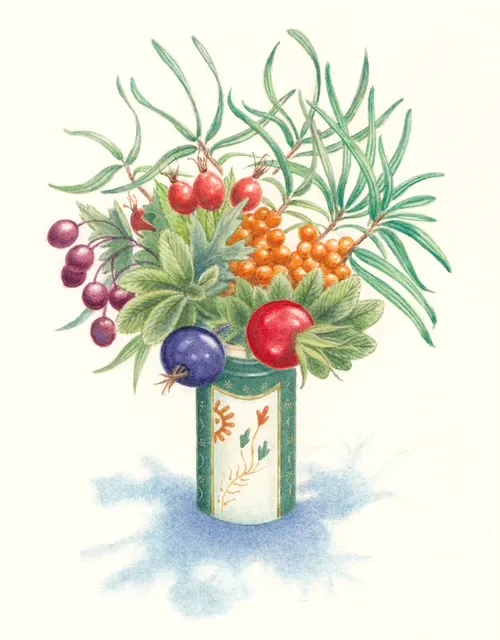 Berries (Gatherings from the Shore)