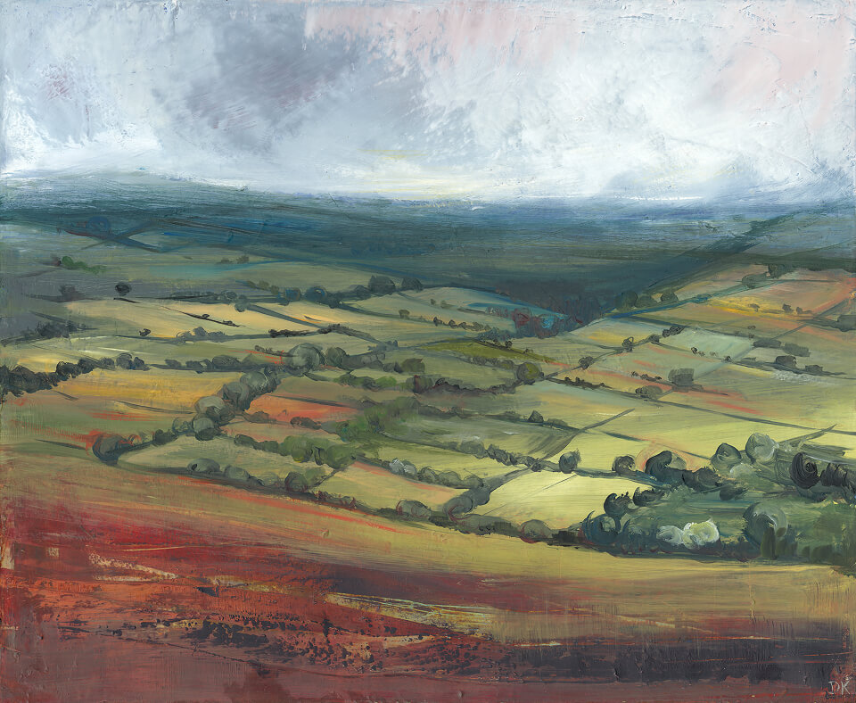 Painting by Deb Kemp